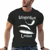 Wingardium leviosa T-shirt koszulki graficzne TES GRABOWE ZAWIERA BIAŁE TEKSY MĘŻCZYZN 977I#