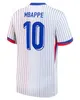 S-4XL Euro Cup French French Soccer Jerseys Benzema 24 25 Giroud Mbappe Griezmann Saliba Pavard Kante Maillot de Foot Equip