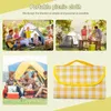 Blankets Foldable Portable Picnic Mat Waterproof Oxford Cloth Sand Beach Mats Moisture-proof Thicken Lightweight For Camping Hiking Blanket