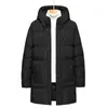 Casual Medium LG Cott-Padded Jacket Men's Extra Size Winter vadderad jacka Korean Versi Coat Cott-Padded Jacket J4FX#