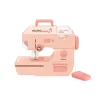 Machines Portable Sewing Machine Mini Household Electric Sewing Machine With Presser Foot Pedal Home Crafting Mending Tools Toys For Kids