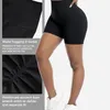 Легкие бесшовные шорты для йоги, женщины, скручивающие болотные велосипедные шорты с высокой талией, фитнес