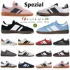 Designer Handball Spezial Casual Shoes Men Women Vegan Sneakers Navy Scarlet Aluminium Core Black Scarlet Gum Clear Pink Arctic Night Light Black Yellow Trainers