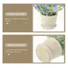 Decorações de flores decorativas para casa plantas em vasos de lavanda artificial decoram flores