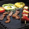 Strumenti Tappetino per barbecue Riutilizzabile Facile da pulire Accessori per barbecue Antiaderente Funziona con carbone elettrico a gas