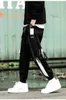 Functial Fi Marque Salopette Persality Ribb Tie-in Versi coréen de la tendance des pantalons hip-hop Loose Street v7Nf #