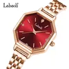 New high quality polygonal steel belt womens watch