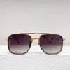 Sonnenbrille Luxus Mode Vintage ROBERT Retro Quadrat Pilot Design Doppelte Brücken Steampunk TAC Objektiv Frauen Mann 3A Top Qualität