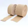 Bürsten 110 Meter/Rolle Natürliche Jute-Sackleinen-Spitze Hessisches Hanfband Vintage Rustikale Hochzeit Party Weihnachtsdekoration Diy Handwerk Geschenkverpackung