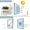 Window Stickers Privacy Film Lakes Scenery Pattern Frosted Sun Blocking Anti UV Static Cling Glass Bathroom Door Home Decor