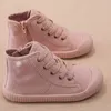 Canvas baby barn skor som kör svart grå färg spädbarn pojkar flickor småbarn sneakers barn skor fotskydd casual skor s4xt#