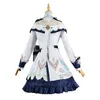 Jeu Genshin Impact Barbara Halen Party Cosplay Costume Filles Princ Dres Lolita Maid Vêtements Perruque Costume Anime Uniforme p3y8 #