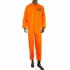 Amerikanischer Priser Cosplay Kostüm Hosen Mann Overall Erwachsene Orange Pris Uniform Cosplay Halen Kostüm Requisiten V7NO #