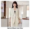 Women's Two Piece Pants Women Business Work Wear Suits With And Jackets Coat Female Pantsuits Professional Blazers Beauty Salon OL Trousers