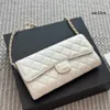 Kadın Tasarımcı Crossbody Çanta Yüksek Kalite 1: 1 Mini Zincir Omuz Çantaları Koyun Havyolu Moda Woc Cüzdanları Lady Luxury Canse debriyaj Çantası