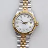 Orologio da donna 28mm Orologi da donna Quadrante viola Movimento NH05 Bracciale giubileo in oro rosa rosa Bracciale in acciaio inossidabile Datejust Office La3041