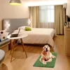 装飾的な花Popetpop Turf Grass Dog Dog Pad Washable Pee Pads人工パッチポットトレーニングマット再利用可能な失禁ベッド吸収