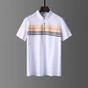 2024 herres designer polos märke broderade kläder för män tyg bokstäver polo t-shirt krage casual t-shirt t-shirt toppstorlek m-3xl