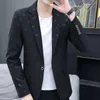 2023 High-quality boutique new spring and autumn handsome casual Korean versi fi trend slim men's small suit jacket A6dr#