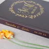 Przyjęcie przybory ślubne Książka gości #36 - Niestandardowa twarda księga gości spersonalizowane książki gości dekoracje g g