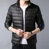 2022 novos homens ultraleve jaquetas inverno pato branco para baixo casaco blusão quente parka homem casual masculino casaco fi outerwear t6X2 #