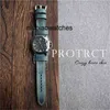 Watches Fashion Mens Luxury Pure Handmade Watch Strap Crazy Horse Leather Is Suitable for 441 24 Custom Various Straps Wristwatches Style