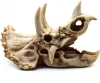 Dekorasyon Reçine Dinozor İskelet Triceratops Taklit Kafatası Modeli Ev Ofis Ekran Dekorasyon Kafatası Odası Dekor Kafatası Heykel