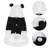 Dog Apparel Dress Cloth Panda Costume Small Sweater Jacket With Hat Pet Clothes Hoodies Christmas Sweaters