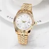Renogio diamante relógio masculino de alta qualidade relógio luxo moda 41mm.36mm dial único calendário relógio mecânico ouro dobrável fivela cinta
