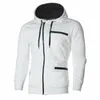 Sudadera con capucha para hombre Sudadera con capucha cálida Abrigo Tops Chaqueta Outwear Zip Up Jumper Suéter m0c4 #