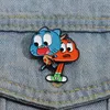 Adventure Anime Enamel Pins Custom Comedy Animation Brooches Lapel Badges Cartoon Funny Jewelry Gift for Kids Friends