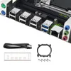 Conjunto de placa-mãe machinista pr9 x99 lga 2011-3 kit xeon e5 2630 v3 processador cpu ddr4 16gb memória ram M-ATX usb3.0 m.2 nvme/sata