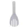 Spoons Rice Spoon Plastic Meal Non Stick Kitchen Gadgets Hand Roll Shovel Supplies Thickened Fork