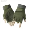 Taktiska handskar Nya herrhalva / full finger airsoft paintball skytte stridssport utomhus vandring yq240328