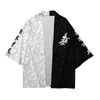 Этническая одежда Harajuku Haori, летнее кимоно, уличная одежда, модный костюм самурая в китайском стиле, японский мужской юката 2024, женский