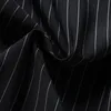 Camisa masculina listrada elasticidade oversize 6xl 7xl 8xl 10xl plus size lg manga formal tracel preto preto designer de alta qualidade i5iz #
