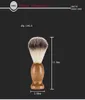 Fryzjerki do golenia włosów szczotki na brzytwy naturalny drewniany uchwyt broda dla mężczyzn narzędzie prezent na narzędzie fryzjer