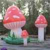 Led Light Advertising Giant Inflatable Balloon Mushroom With Blower and LED Light For Nightclub Decoartion Or Wedding decoration