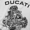 Komik İtalyan kas tişörtleri erkekler mürettebat boyun pamuklu tişörtler ducati kısa kollu tees hediye fikir giyim y56a#