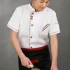 Uniforme Ristorante Chef Camicia Abbigliamento da cucina Resistente all'usura Ottimo Quick Dry Butts Uniforme da chef a7rE #