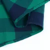 men's 100% Cott Lg Sleeve Slim-fit Plaid Shirts Single Patch Pocket Comfortable Soft Thick Flannel Versatile Casual Shirt G9Zt#