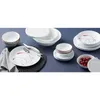 Assiettes CORELLE VITRELLE SERVICE 78-PIEE POUR 12 DINGAGE SET TRIPLE COMPRE LE VERRE ET CHIPS LÉGERS LEGER