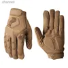 Tactical Gloves Airsoft Outdoor Hiking Climbing Hunting Touch Screen Anti-slip Full Finger Combat Shooting YQ240328