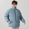 Manteau d'hiver pour hommes vestes à capuche homme nouveaux manteaux produits vers le bas léger rembourré vêtements sociaux hommes thermiques parkas imperméables 72gg #