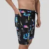 Shorts masculinos esportes correndo praia shorts venda quente troncos de natação secagem rápida esportes surf shorts ginásio roupa de banho j240328