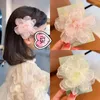 Accesorios para el cabello para niñas, diadema de estilo coreano para niños, horquilla de flores sólida, Clip para el cabello dulce de Hada de princesa