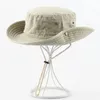 CAMOLAND 100% Cotton Boonie Hat Women Men Summer UPF 50 Sun Hats Men Bob Panama Caps Fishing Hats Female Washed Beach Hat 240325