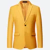 11 farbe Hohe Qualität Männer Blazer Klassische Neue Slim Fit Einfarbig Anzug Jacke Fi Busin Casual Anzug Blazer Plus größe 6XL j145 #