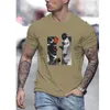 summer T Shirts For Men T-Shirt Fr Graphics O-Neck Pullovers Oversized Short Sleeve Top Daily Clothing Casual Mens Shirt Tee f4ns#