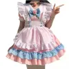 Japanse Maid Outfit Rollenspel Pak Kleding Halen Lolita Vrouwelijke Mannen Vrouwen Pruik Anime Nieuwe Hot Verkoop 2024 S1FB #